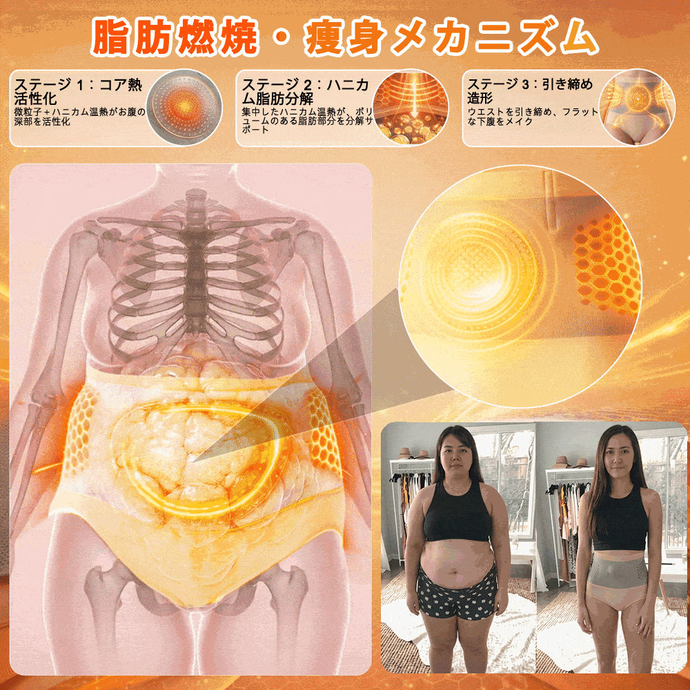 公式ブランドストア📢🍟 | 👨‍⚕️ ZUWIAY® 𝟐𝟎𝟐𝟔 モリンガ＆ベルベリン配合 𝟒-𝐢𝐧-𝟏 マイクロ粒子 シェイプアップ＆脂肪燃焼ショーツ 💐💐 (Copy)